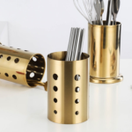 24 pieces set golden crockery design tow