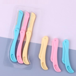 3pcs foldable eyebrow razor set facial hair remover