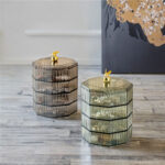 rotating multi layer jewelry organizer storage box