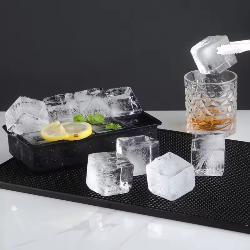 8 grid big silicone ice cube maker molds 8 grid big silicone ice cube maker molds