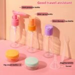 5 piece leakproof travel bottle set