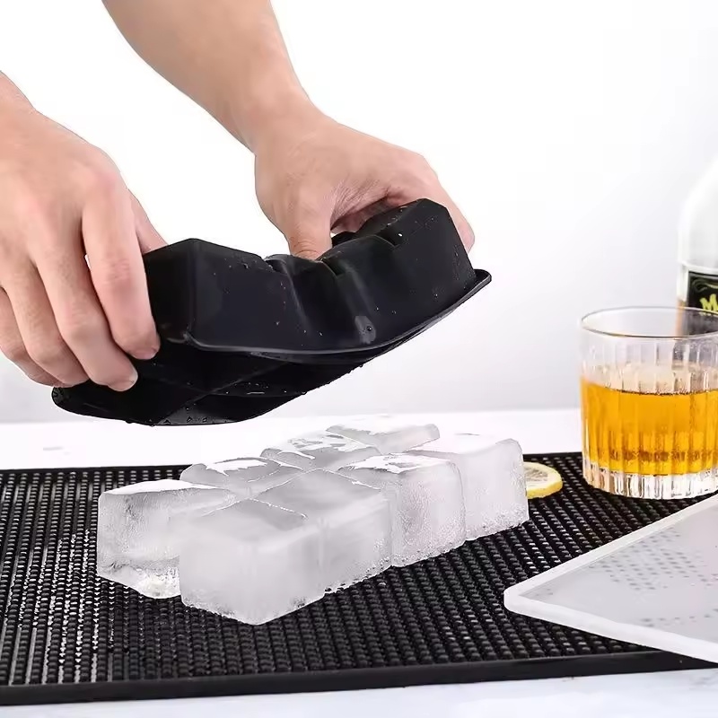 8 grid big silicone ice cube maker molds 8 grid big silicone ice cube maker molds