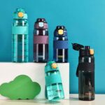 matte finish leakproof sports gym water bottles