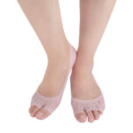 breathable sebs silicone no show gel socks