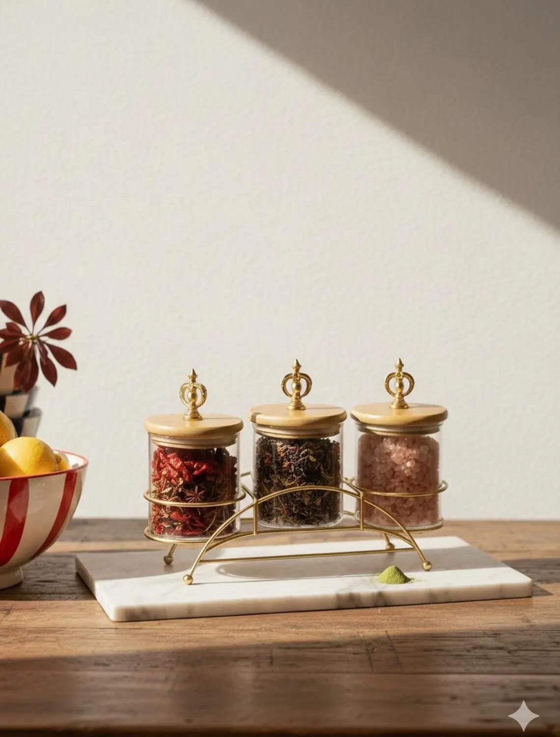 portable layered salad jar with built in dressing container