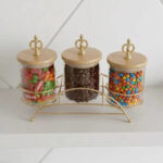 portable layered salad jar with built in dressing container