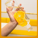transparent plastic water bottle 750ml