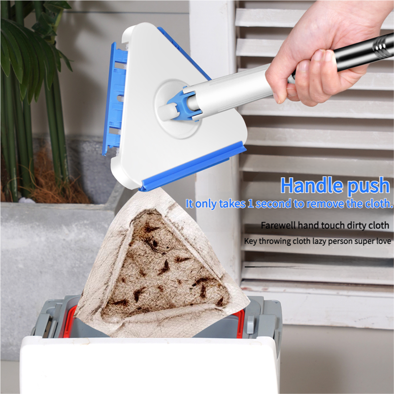 adjustable triangular mini mop for wall and floor adjustable triangular mini mop for wall and floor