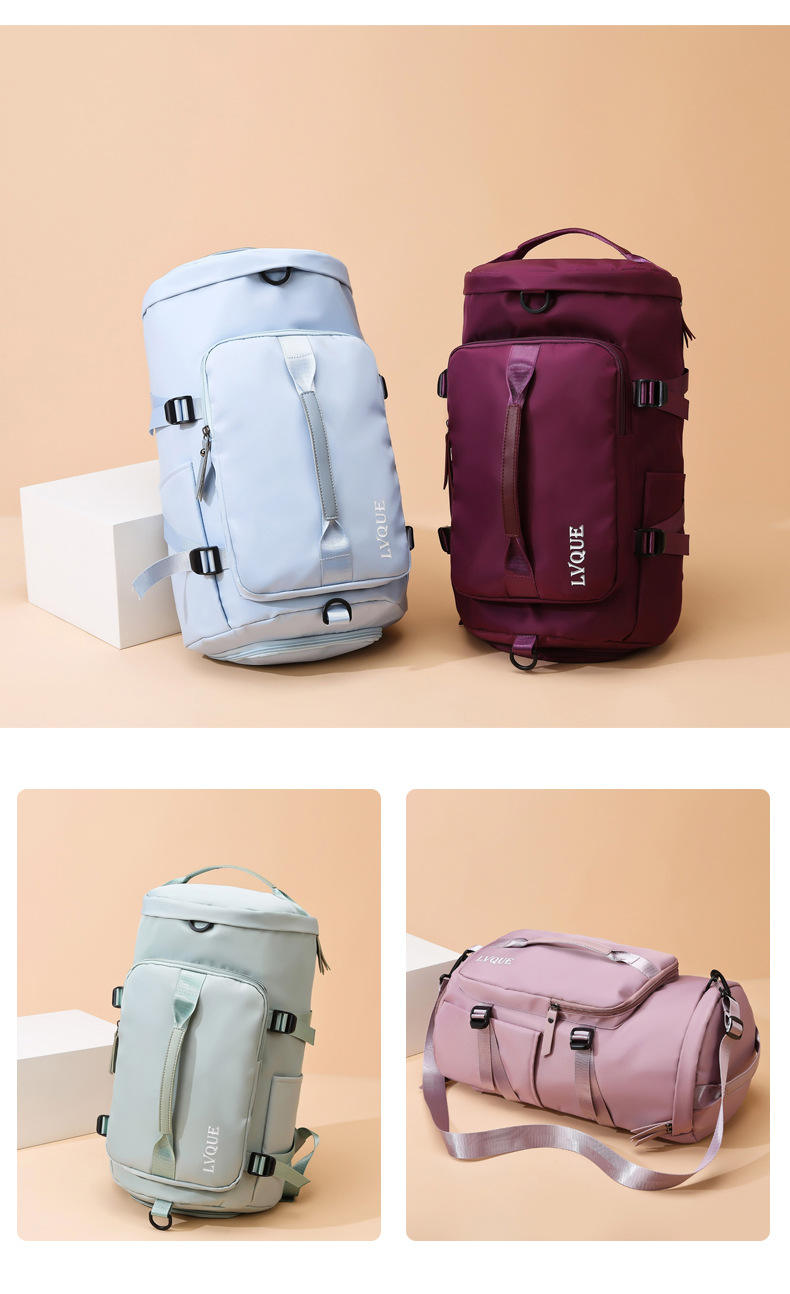 lvque convertible travel duffle backpack gym bag