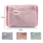 plush bear electric hot water bag massager