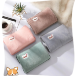 plush bear electric hot water bag massager