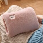 plush bear electric hot water bag massager