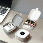 portable mini travel jewelry box organizer case