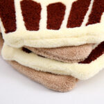 cute cupcake shaped soft plush kitchen towel