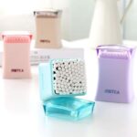 metka fiber cotton bud bottle dispenser