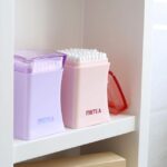 metka fiber cotton bud bottle dispenser