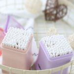 metka fiber cotton bud bottle dispenser