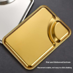 10 pieces golden crockery set design one