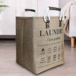 collapsible fabric laundry hamper basket clothes organizer