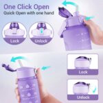 haily matte finish leakproof sports water bottles
