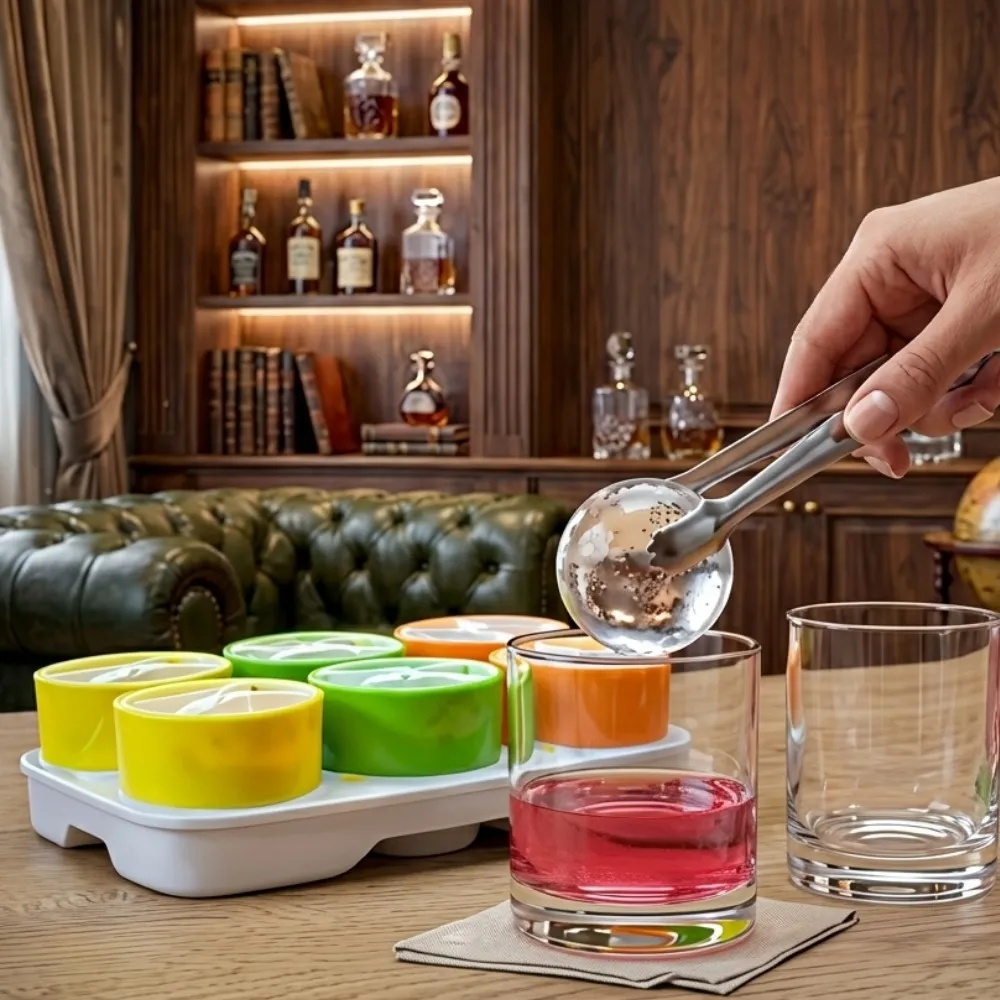 multi compartment silicone popsicle ice cube tray