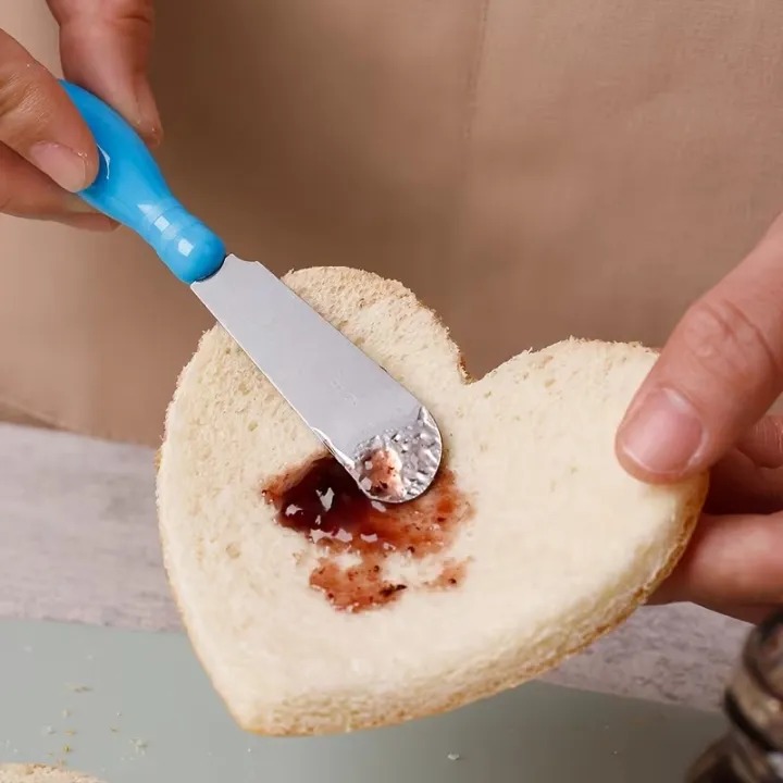 6 Pcs Stainless Steel Butter Jam Spread Knife Set