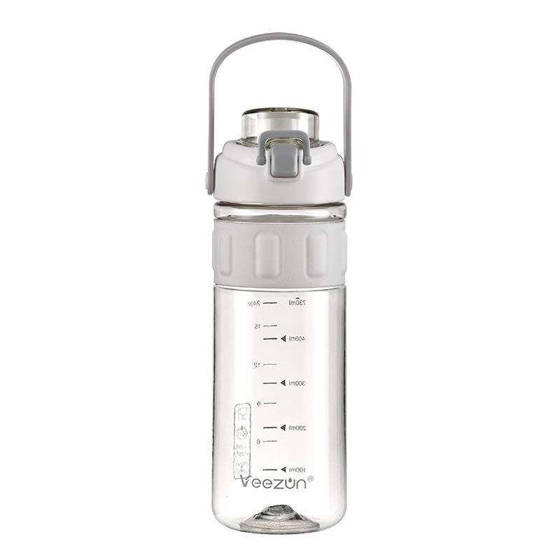 Leakproof Sports Water Bottle With Ergonomic Handle Lid