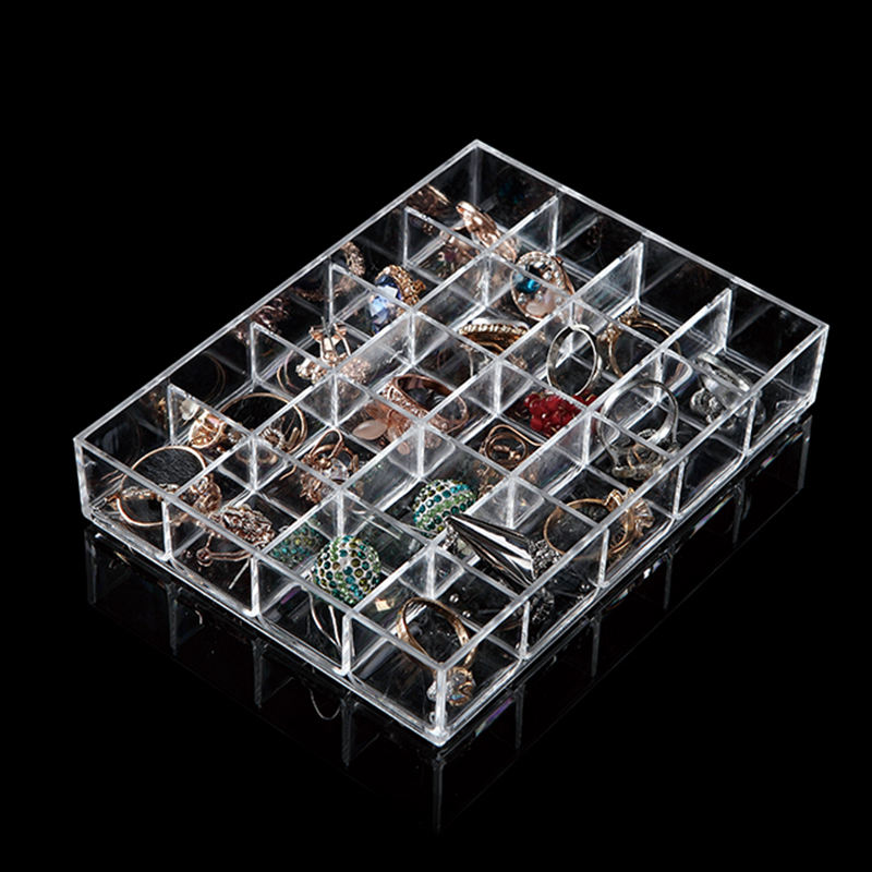 clear acrylic jewelry box organizer with slots clear acrylic jewelry box organizer with slots