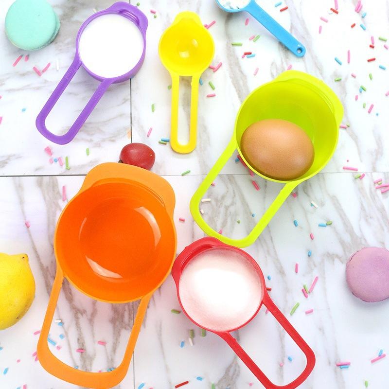 Pack Of 6 - Measuring Cup & Spoon Set - Multicolor