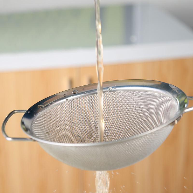 Premium Stainless Steel Fine Mesh Kitchen Strainer Colander