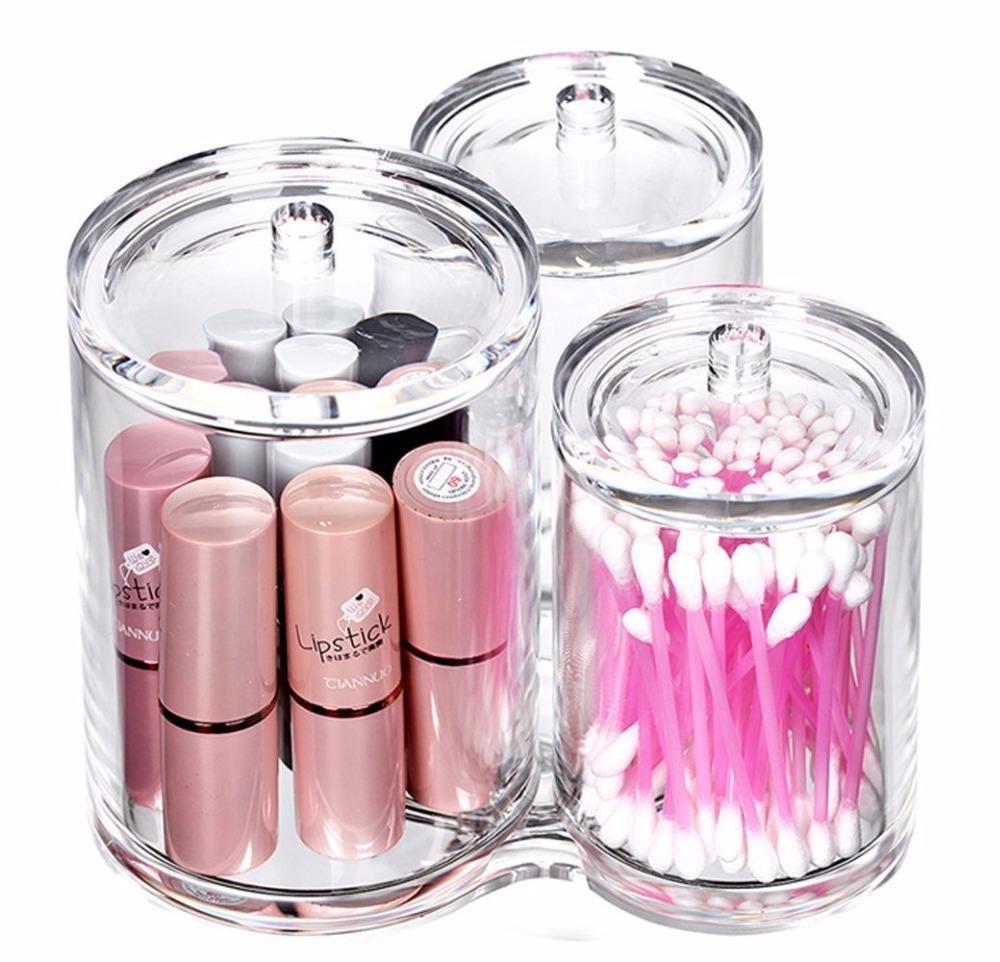 Elegant 2-in-1 Acrylic Cosmetic & Makeup Organizer