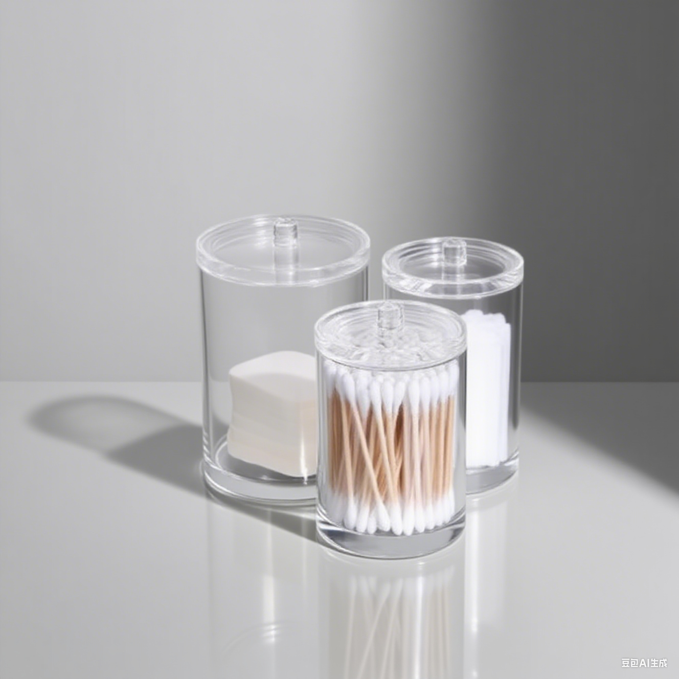 Elegant 2-in-1 Acrylic Cosmetic & Makeup Organizer