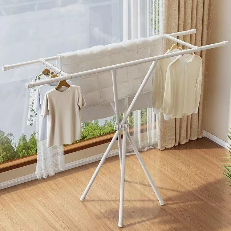 Heavy-Duty Extendable X-Frame Clothes Drying Rack