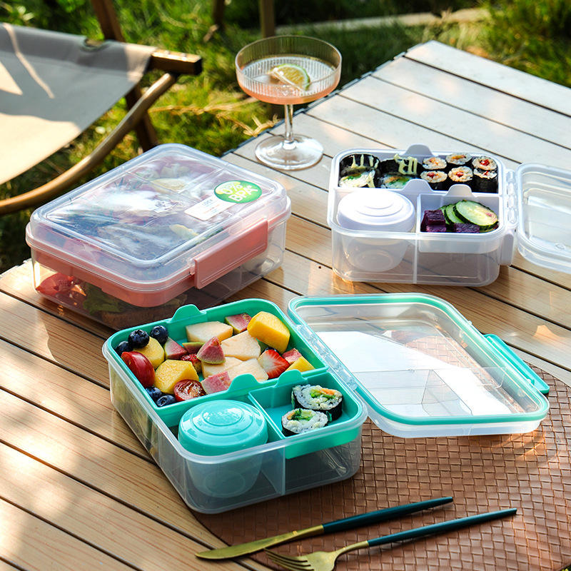 Plastic Meal Prep Food Container With Airtight Lid