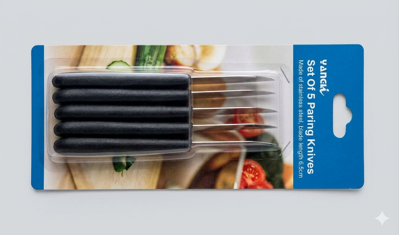 premium stainless steel 5 piece paring knife set premium stainless steel 5 piece paring knife set