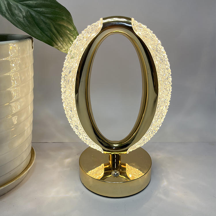 modern crystal luxury oval led desk lamp modern crystal luxury oval led desk lamp