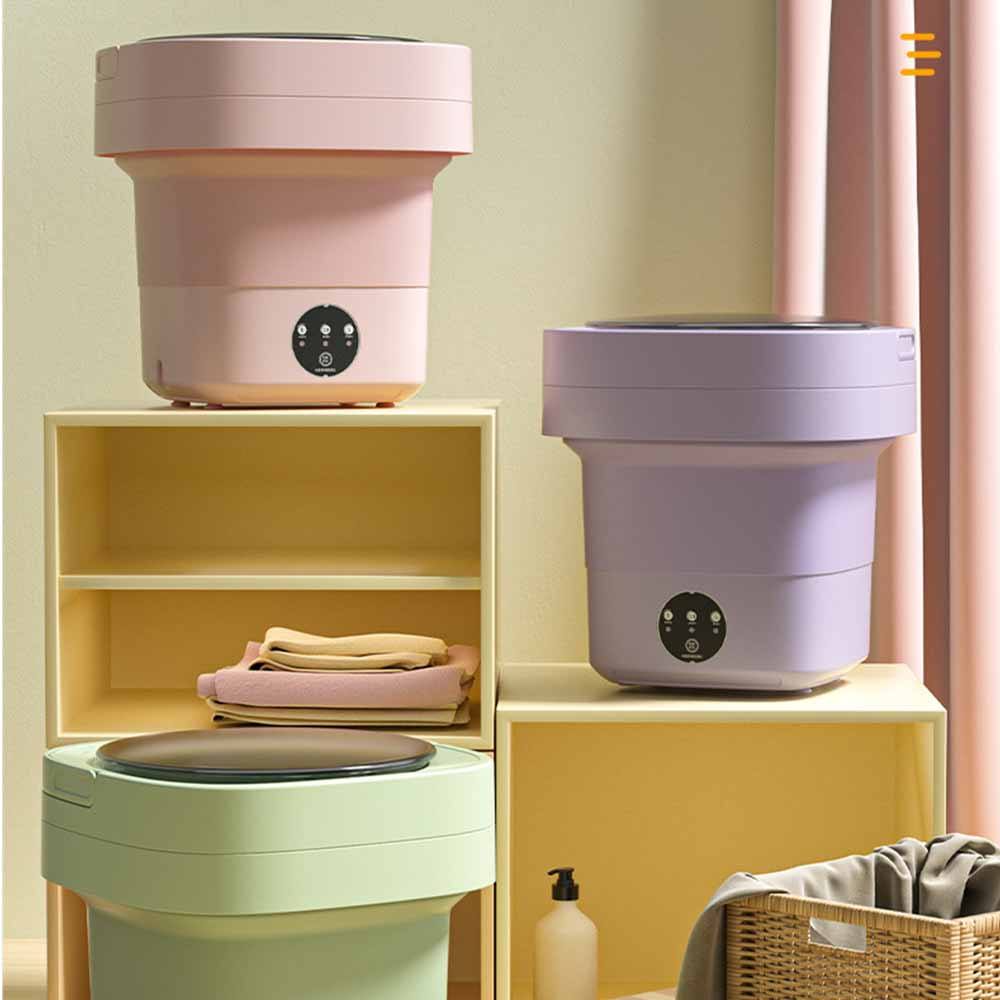 Portable Mini Folding Washing Machine for Underwear and Socks