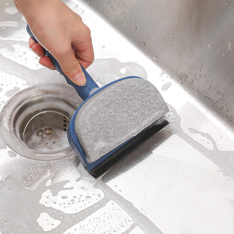 Premium Multi Function Kitchen Sink Cleaning Sponge Squeegee
