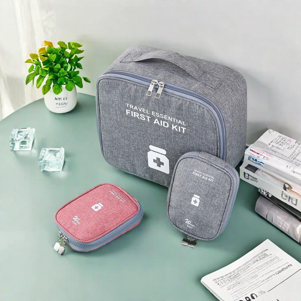 Premium Portable Emergency Travel First Aid Kit Bag