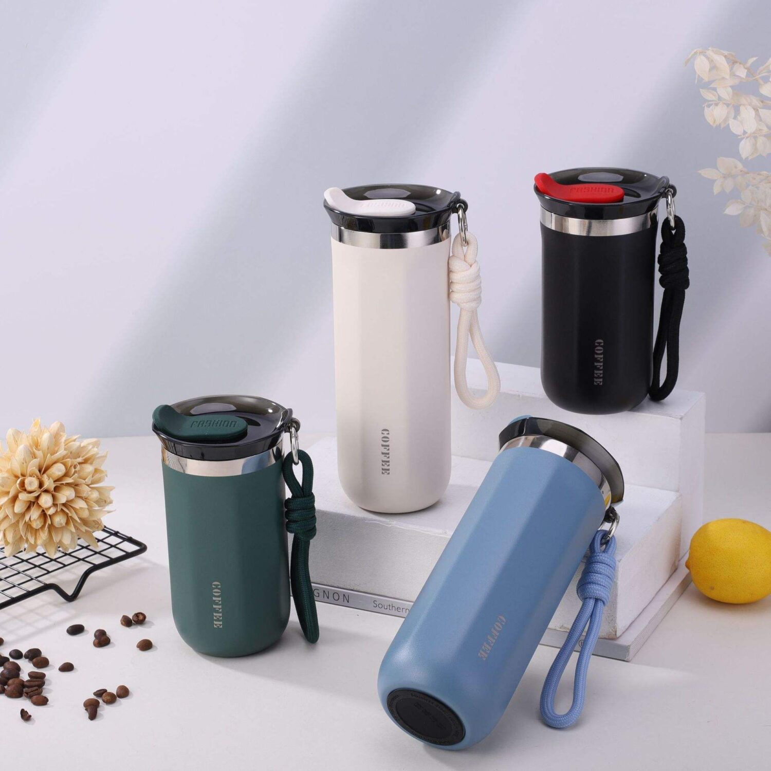 Premium Insulated Stainless Steel Thermal Coffee Mug