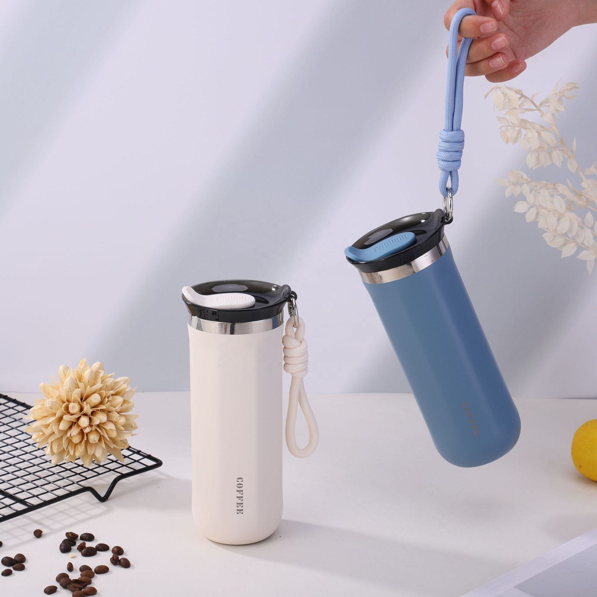 Premium Insulated Stainless Steel Thermal Coffee Mug