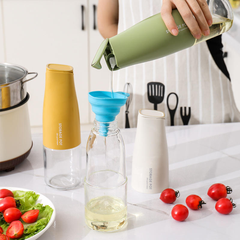Premium Automatic Gravity Oil Dispenser Bottle For Kitchen