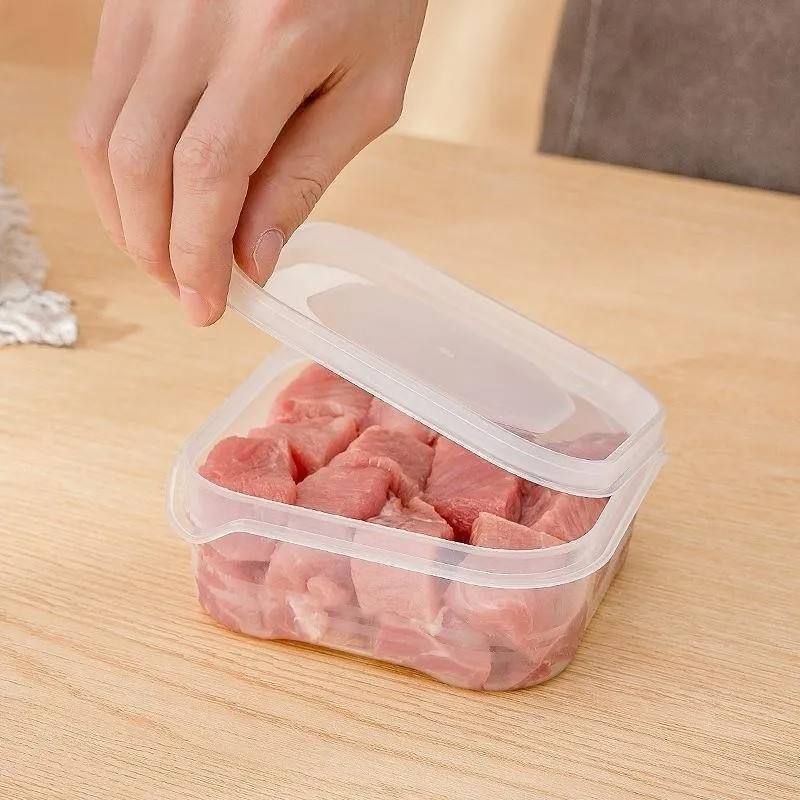 Premium Stackable Plastic Food Prep Storage Containers