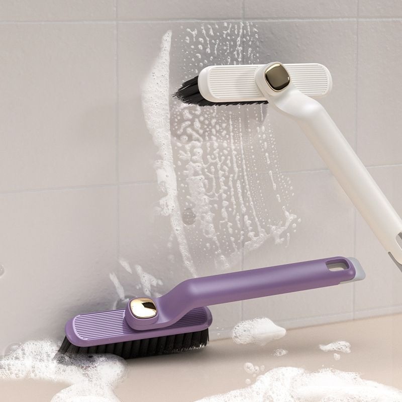 Multipurpose Rotating Bathroom Tile Cleaning Brush Set