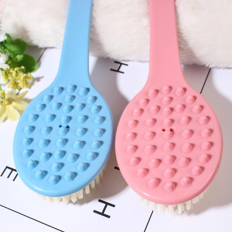Premium Long Handle Soft Bristle Shower Bath Brush