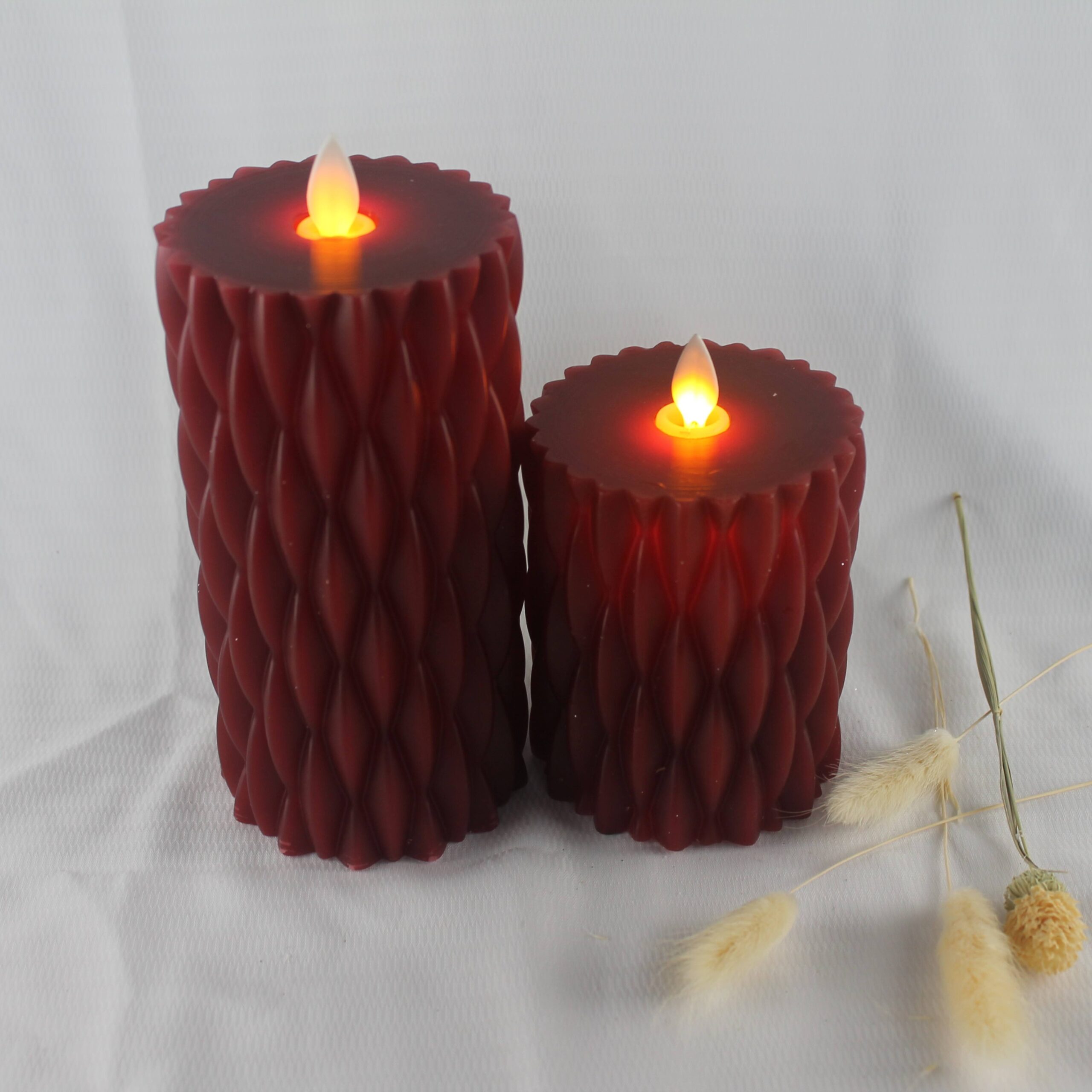 Premium  Textured Flameless LED Candles