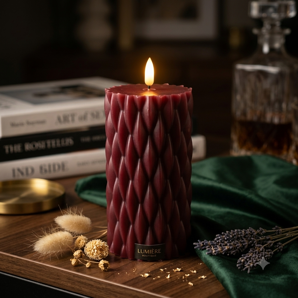 Premium  Textured Flameless LED Candles