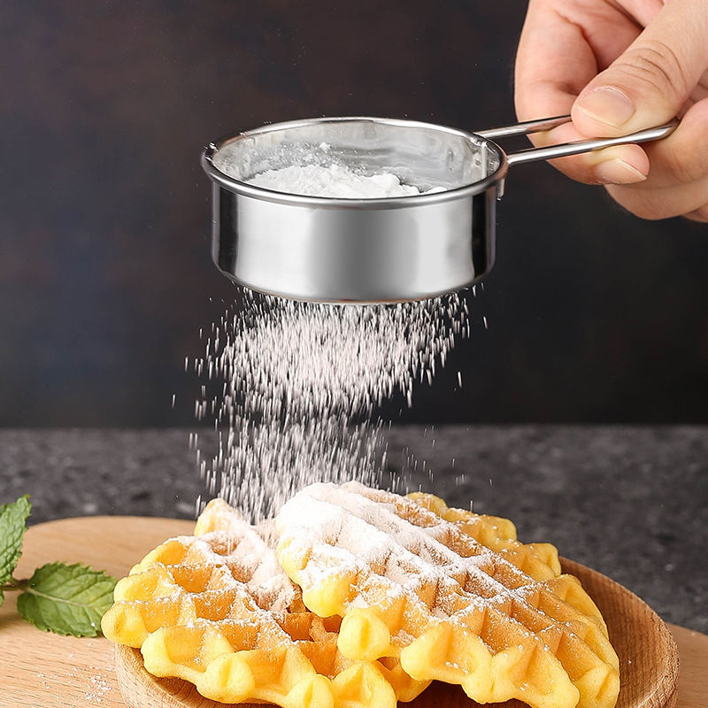Premium 3 Piece Stainless Steel Fine Mesh Strainer Set