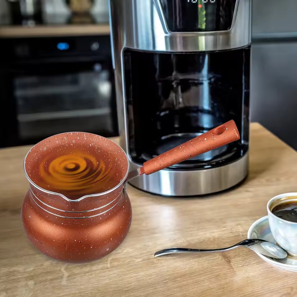 Premium Nonstick Turkish Coffee Pot Small Milk Warmer