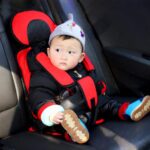 portable child safety cushion car seat mat